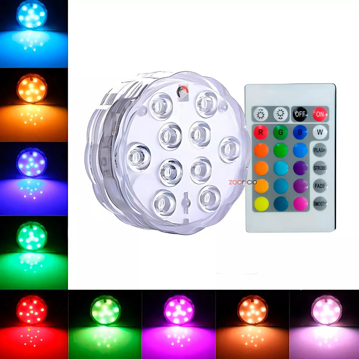 Lampara Subacuatica Control