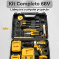 Taladro Inalámbrico 68V con 34 Accesorios – Potencia y Versatilidad