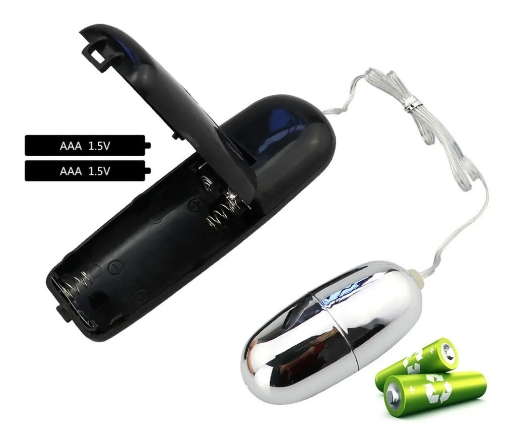 Huevo Vibrador Monster Metalizado