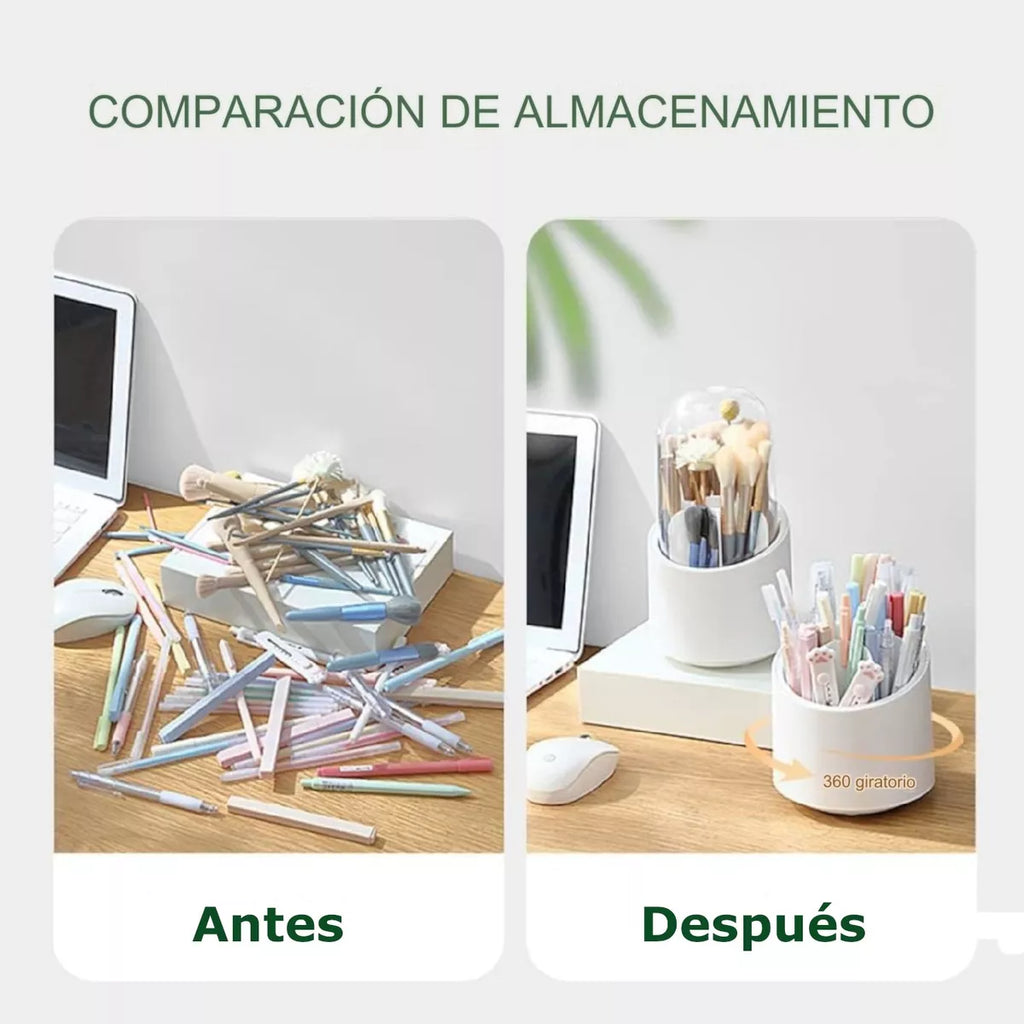 Organizador De Maquillaje Giratorio
