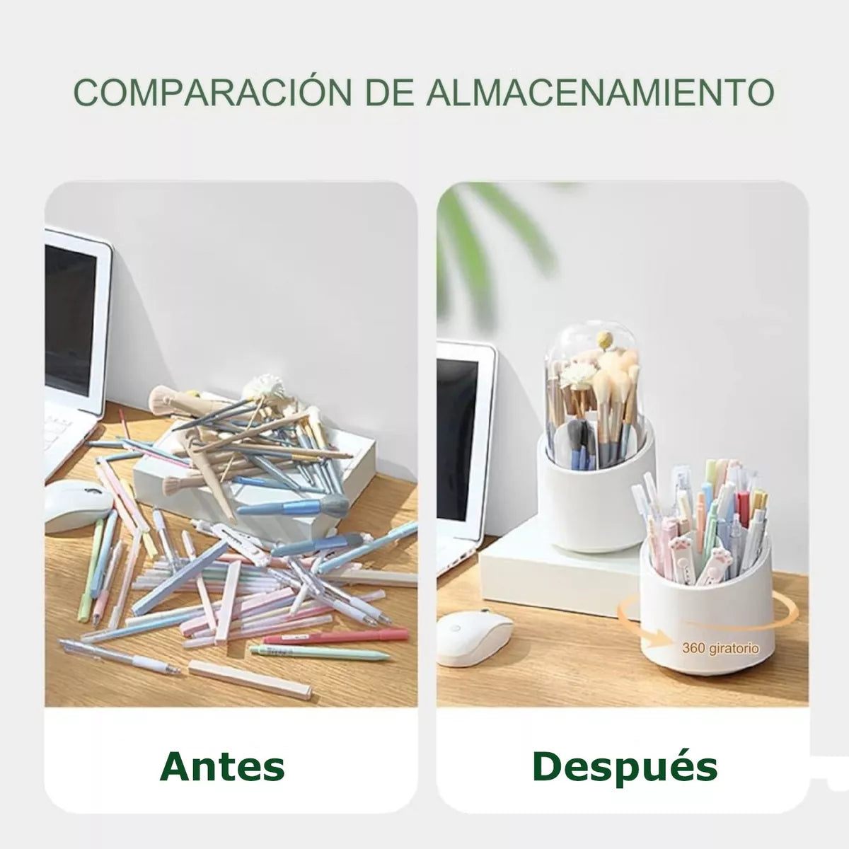 Organizador De Maquillaje Giratorio