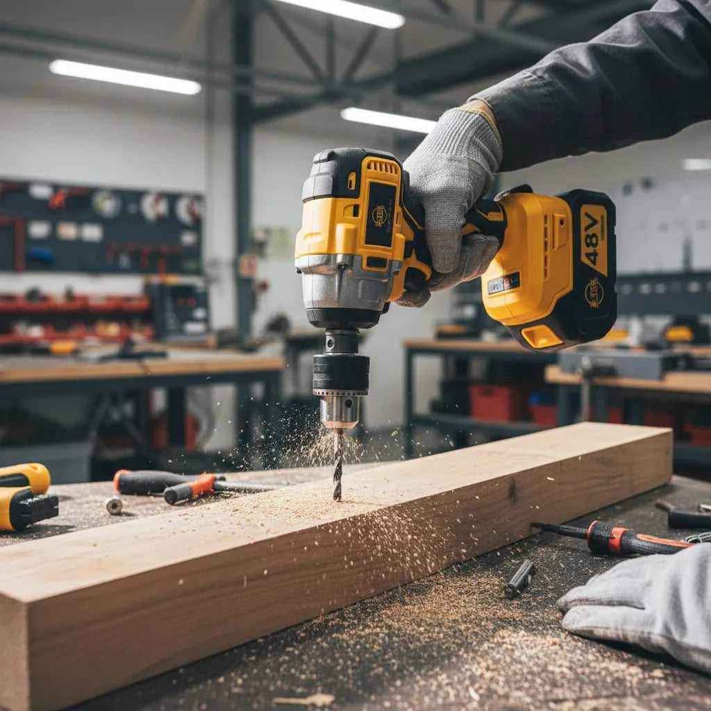 Taladro Inalámbrico 68V con 34 Accesorios – Potencia y Versatilidad